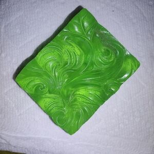 Green Swirl Decorative Soap